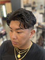 フランクスバーバーリザーブ 人形町店(FRANK’S BARBER RESERVE)&nbsp;カルマパーマ/フェード/人形町/y