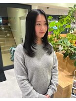 オーシャン(Ocean) 【OceanHair&Life田中愛梨】10代20代/フェイスレイヤー/ロング