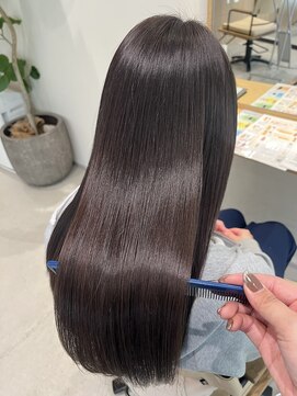 ファムバイアヴァンス(Femme by AVANCE.) 髪質改善カラー×チョコレートブラウン