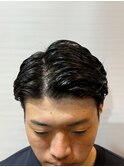 ビジネスラフカールパーマ