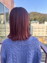 ビアージュ(Viage)&nbsp;#ピンクカラー #切りっぱなし #外はね #ピンクラベンダー