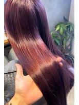 ビス フルール 日暮里店(Vis fleur)&nbsp;チェリーピンクカラー/ダブルカラー/艶カラー