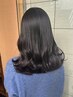 【人気No,2】カット＋透明感ケアトリートメントカラー→￥15,000