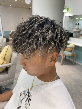 アンティークベル 南柏(ANTIQUE BELLE) ツイスパ×ハイライト