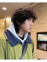 トローノ 栄(TRONO)&nbsp;マレットパーマスタイル