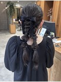 お呼ばれアレンジ