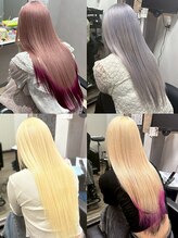 ヘアカラー特化のスタイリストも多く在籍！相談も気軽にできます
