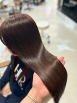 ハピネス クローバー 学園前店(Happiness CLOVER)&nbsp;レイヤーロング　艶髪　ベージュカラー