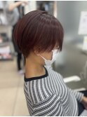 ハンサムショート×ピンクブラウン【橋本/東橋本】