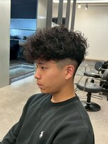 リッチブランドアンドコー(Rich Brand&Co)&nbsp;スパイキーショート　フェード　スペインカール　ルーズパーマ