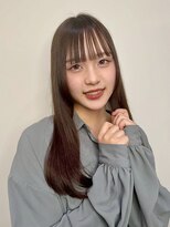 イーストハムヘッドショップ(EAST HAM head shop) レイヤーカット/ストレート/顔まわりカット/ブラウンベージュ