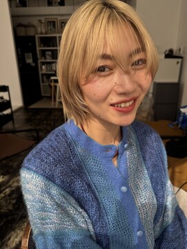 バローチェ 大阪 堀江(Barouche) 【Barouche/中島綾子】　ボブウルフ　ブロンドヘア　堀江