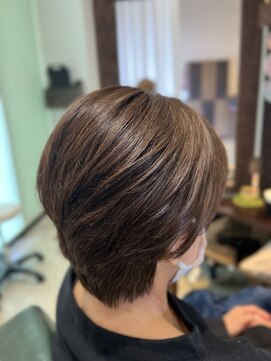 カシータヘアリゾート 熱田千年店(Casita Hair Resort) ハンサムショート×やわらかベージュ