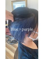 ロイ(ROI)&nbsp;インナーカラー青紫