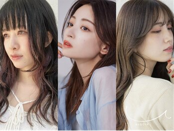 ユーナゴヤ(u nagoya)の写真/【名古屋駅1分】顔周りのレイヤーで垢抜け◎顔型・髪質・クセを計算して創る小顔矯正カットが大人気