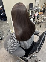 ファビ 渋谷(Fab) くびれヘア/暗めカラー/アプリコットオレンジ/縮毛矯正