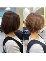 バンプ ギンザ(BUMP GINZA) 30代40代50代絶壁解消白髪ぼかし髪型ハイライト前髪山口