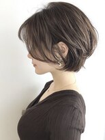 トコラソ セカンド 松戸(tocolaso second)&nbsp;ココアベージュ/黒髪/小顔/ショートボブ/レイヤー/松戸