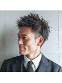 ナチュラルショート/ツーブロック/ビジネス/就活/爽やか