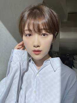 グラフ 鎌倉(GRAFF)の写真/熟練スタイリストの高い技術とセンスで作る前髪＆顔周りのデザイン！【鎌倉/鎌倉ショートヘア】