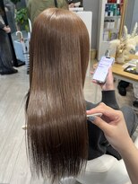 アヴァンス 広島本通店(AVANCE.)&nbsp;着物ヘア/大人ガーリー/ダークアッシュ/似合わせカット