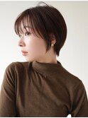 耳かけショート/美フォルム/ベリーショート/似合わせカット