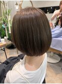 伸ばしかけボブ/まとまるボブ・大人ショートボブ