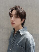 バイフィフス 原宿/表参道(by fifth)&nbsp;シャドウパーマルーズパーマセンターパートツーブロック刈り上げ
