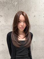 レックスヘアーインターナショナル(ReX HAIR INTERNATIONAL)&nbsp;【シオリ】レイヤーカット/ブラウンカラー/心斎橋