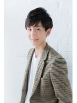 アメリ エ ギャルソン ジュヌ 鶴瀬店(amelie et garcon Jeune)&nbsp;サイドパートマッシュウルフ