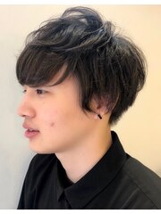 坂口健太郎風★メンズパーマ