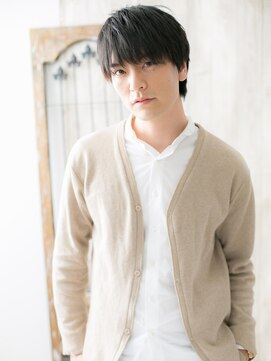 モッズヘア メン 南越谷南口店(mod's hair men) 黒髪マッシュで爽やかさUP!無造作ショートB