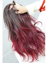 サンクレポ&nbsp;2024/インスタで人気♪チェーリーレッドグラデーションカラー