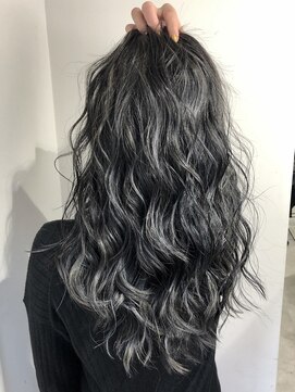 フォーク(FOLK) KASUMI 外国人風3Dハイライト×シルバーグレー　【FOLK 恵比寿】