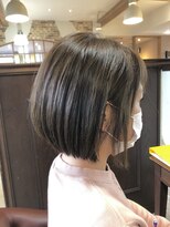 アドラーブル 女池店(adorable) 【ボブ】【オリーブカラー】20代30代40代