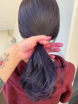 サロンドミルク 溝の口店(salon de MiLK)&nbsp;＊闇属性のカッコいい深みパープルカラー