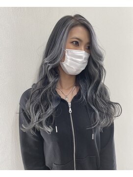 ジンクヘアーセカンド(ZiNK HAIR2nd) フェイスフレーミング×ブラック
