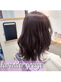 ブリーチ無し！ラベンダーカラー