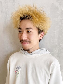 アイティーバイアルバム 下北沢店(IT by ALBUM) メンズストリートツイストパーマ_束感ショート_ba395312