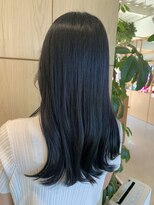 アドラーブル 万代店 (adorable)&nbsp;【暗髪】ネイビーブルー【透明感】