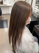 ビーズカラー ヤマザワ富谷成田店&nbsp;ツヤサラロングヘアー