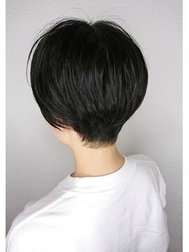 ☆ 暗髪ハンサムショートスタイル ☆