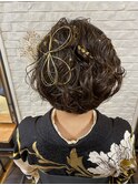 袴×ヘアアレンジ