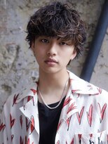 ドーバー 中野(Dover)&nbsp;メンズ/束感ショート　波巻きパーマツイストスパイラル