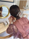 シニヨンアレンジ