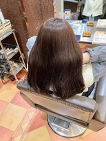 シャンプーボーイ 佐賀(SHAMPOO BOY)&nbsp;白髪ぼかしロングスタイル