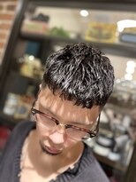 ヒロギンザ 大阪本店(HIRO GINZA)&nbsp;フェードスタイル×アイロンパーマ