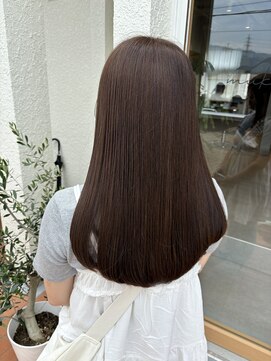 ムク 甲府(muku.) 甲府駅/髪質改善/透明感カラー/オリーブブラウン