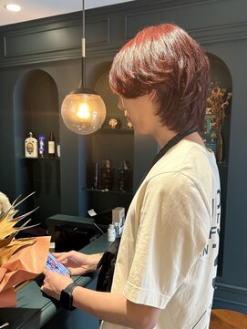 チャンチ(chanch) 【お客様スタイル】メンズロングヘア/ピンクヘア/韓国アイドル