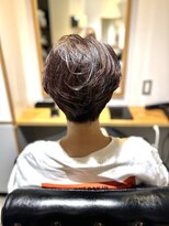 エニィ 池袋西口(Any)&nbsp;デザインカラー/レイヤーカット/ウェットヘア/オリーブベージュ